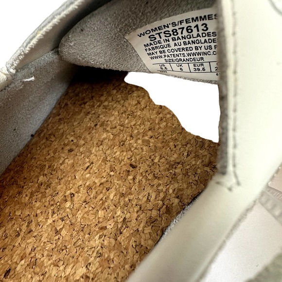 Sperry Top Sider Rainbow Boat Shoes Womens 8.5 White Leather Platform STS87613 - Picture 6 of 6